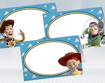 Toy Story Food Tent / Food Label