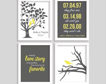 10 Year Anniversary Gift Gift for Wife by AugustBloomDesigns