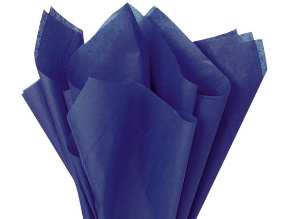 Dark Blue Tissue Paper 15 x 20 Sheets 50 count by PartyExplosions