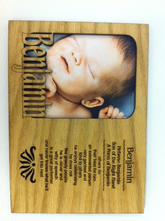 Wood Name Frame Set of 2 Package Deal Name by