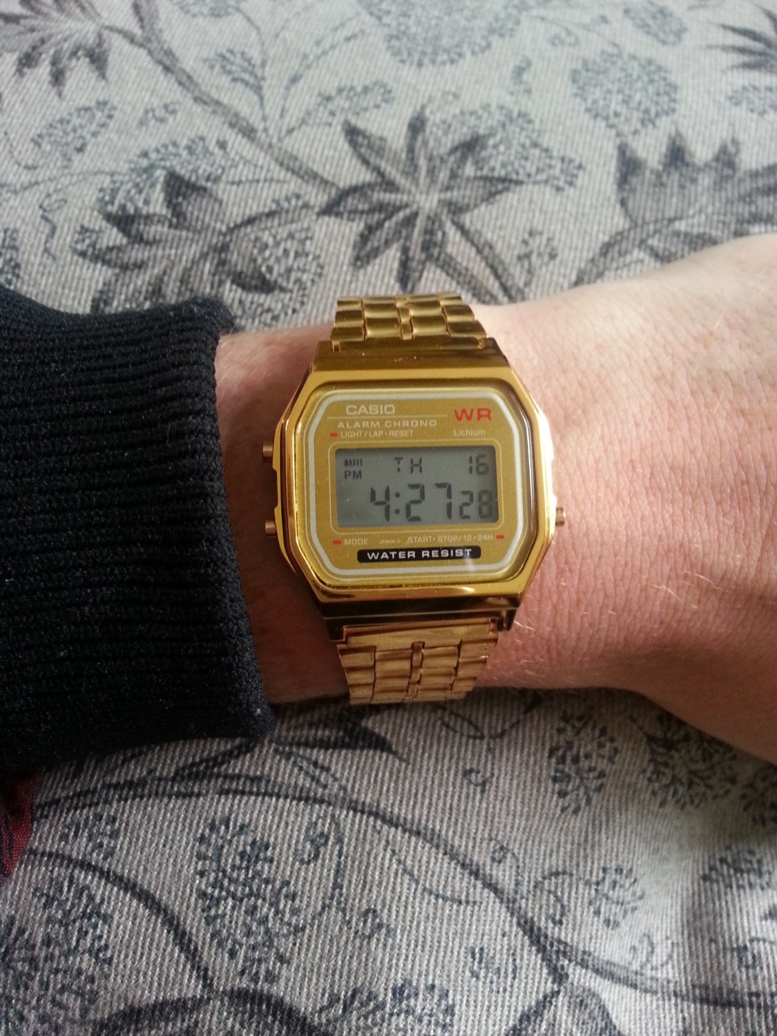 casio vintage watch original vs fake
