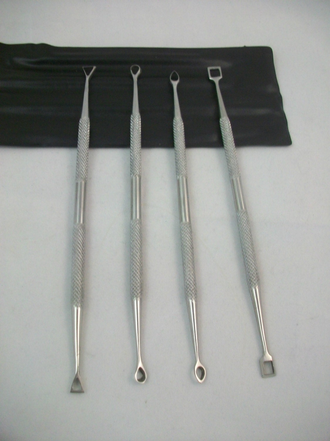 4-PC Wax Carving Tools Stainless Steel for CeramicsClayWax