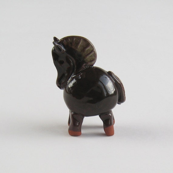 terracotta figurine of horse