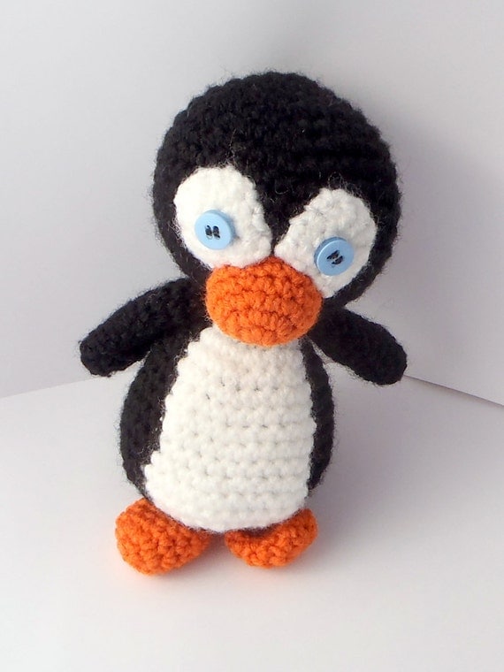 Amigurumi penguin doll Crochet penguin doll by Crochet4yoUBG