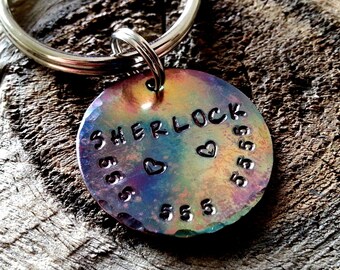 Custom Pet ID Tag / Dog Tag / Pet Tag / Personalized Pet ID Tag / Pet ID Tag / Cat Tag / Pet Accessories