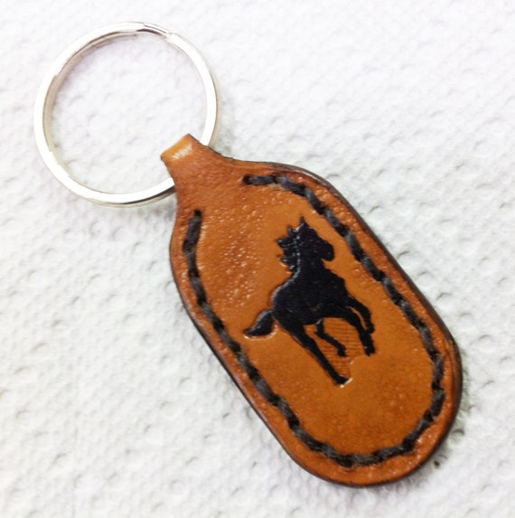Hand Crafted Leather Key Fob
