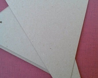 Large Banner supply, bunting, pennant, garland supply, set of 5