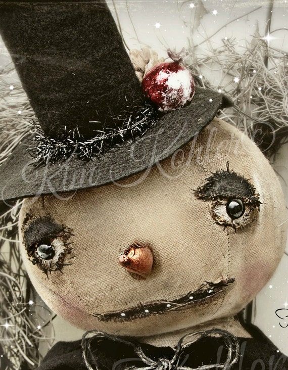 frosty the snowman doll