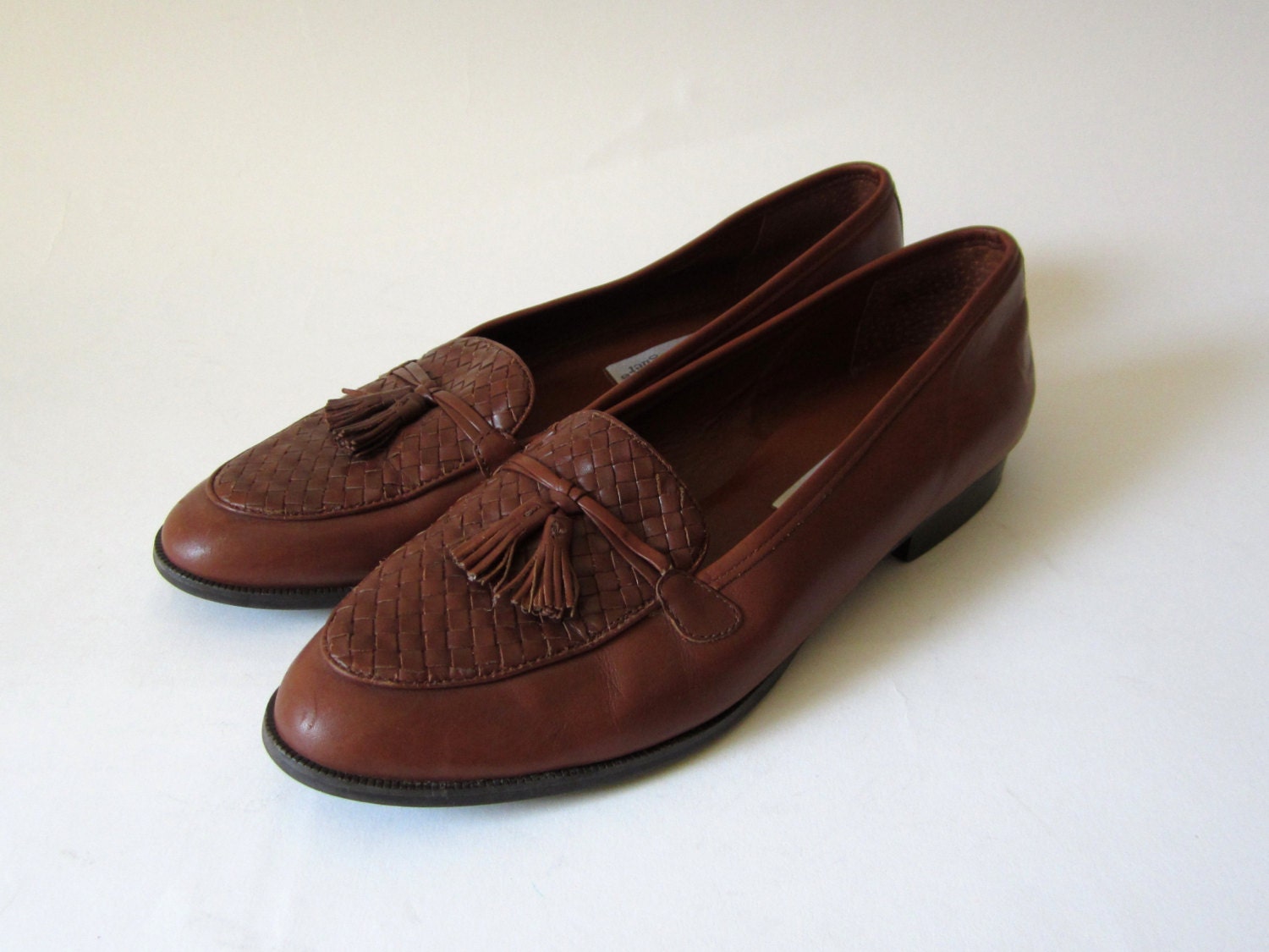 Vintage 1980s Loafers / 80s Etienne Aigner Brown by FabVintage