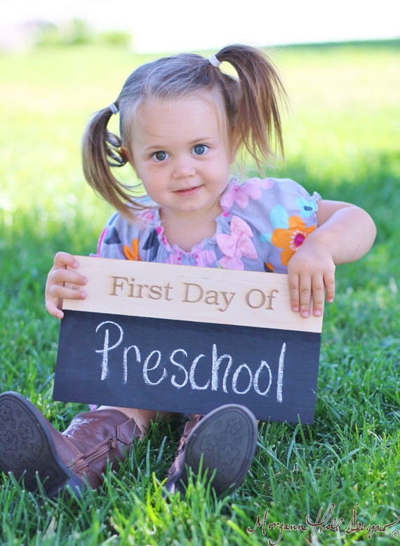 First Day of Last Day of Sign Chalkboard Back to School by braggingbags