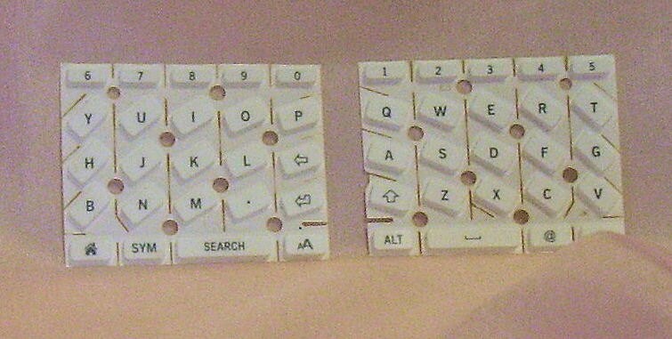 alphabet small alphabet white keyboard keys to