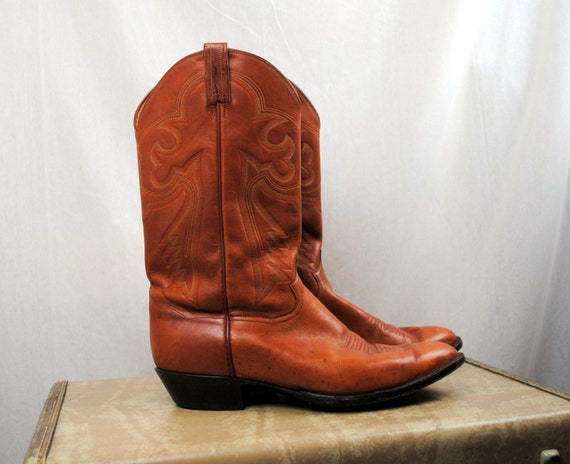Panhandle Slim Vintage Western Cowboy Boots Men's by RogueRetro