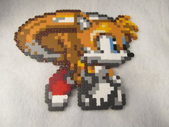 Tails Flying 16bit Sega Genesis Pixel Art by emmadreamstar