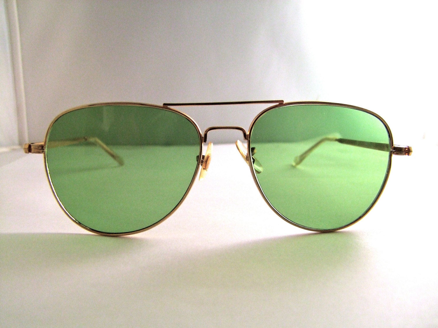 20 K Goldfilled WW2 Pilots Sunglasses RARE / Aviator style
