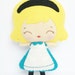 alice plush doll