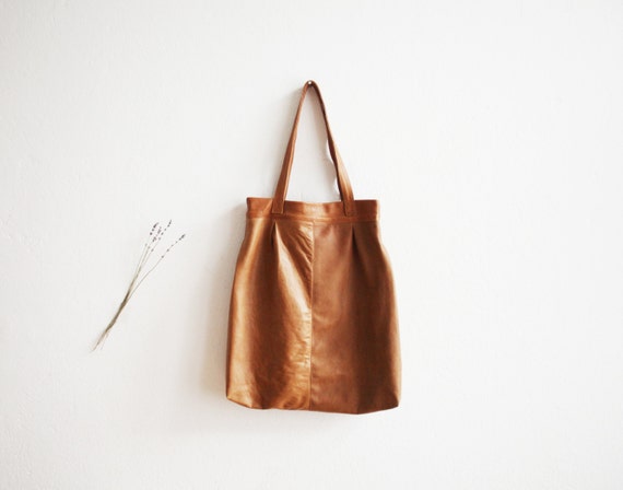 large tan tote