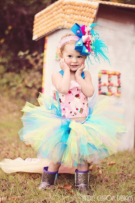 Sugar & Spice Cupcake Candyland Gumdrop Tutu by sweethearttutus