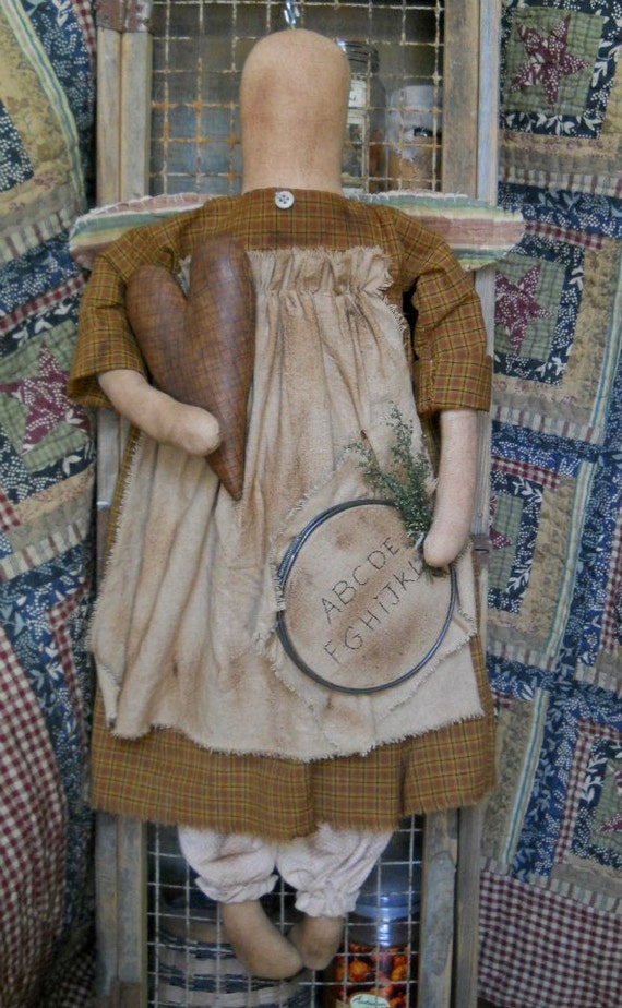 Prairie Doll Angel E Pattern