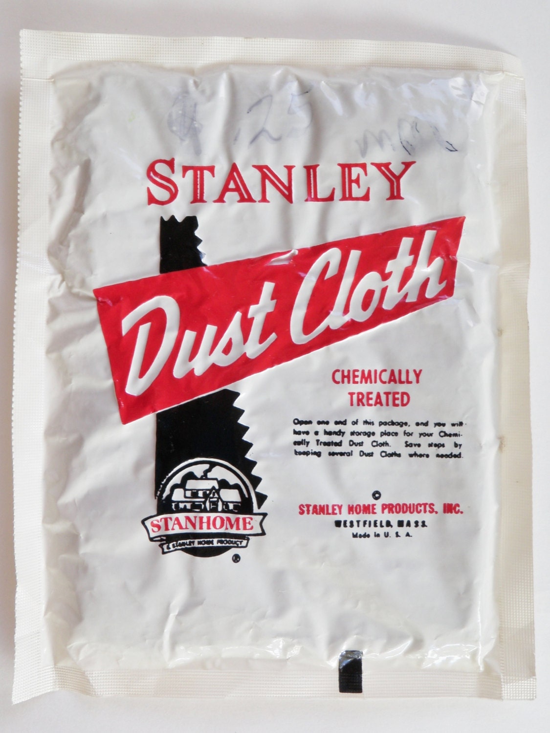 Vintage Stanley Dust Cloth Treated Reusable in by WildPlumTree