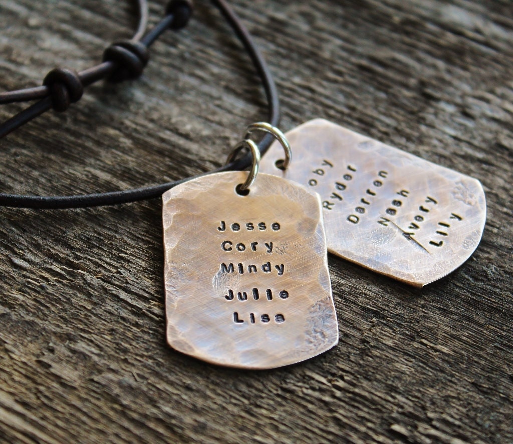 personalized dog tags for men