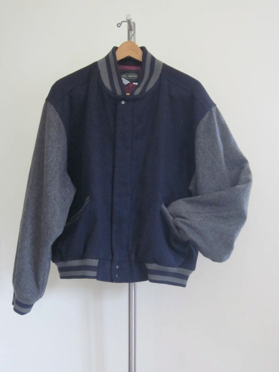 Varsity Jacket / Mens Varsity Jacket / 80s Clothing Mens