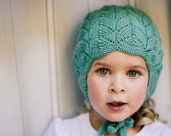 PDF Knitting Pattern to Knit Your Own Hat at Home - Little CLOVER Earflap Hat NB to 4/5 Years