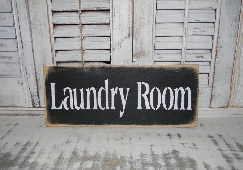 Laundry Room Sign  Wall  Decor  Country Home Decor  Signs 