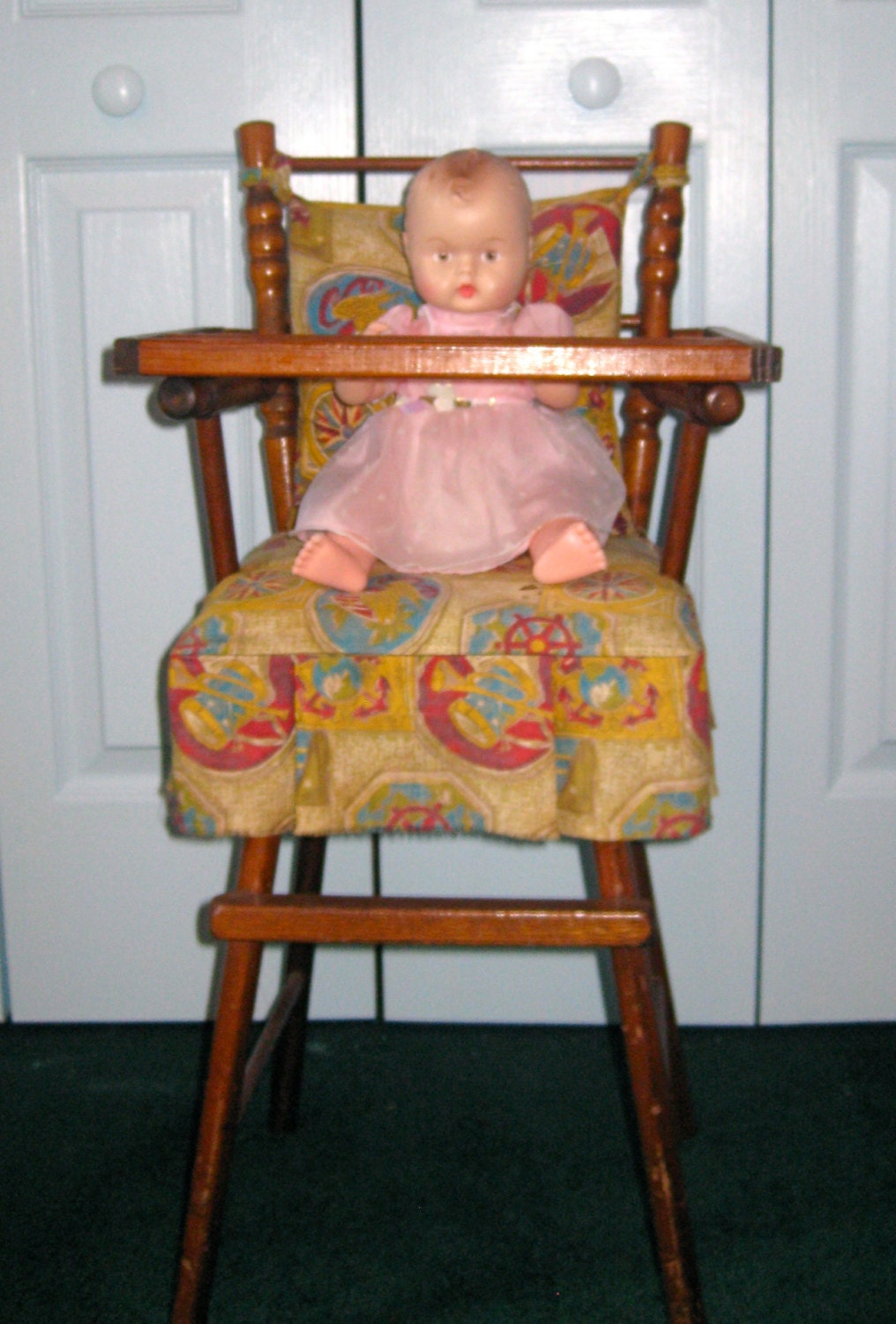 1960s-padded-wooden-doll-high-chair-28-x-13-1-2-haute-juice