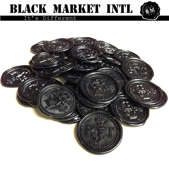 Handmade Wax Seal Stickers Self Adhesive ready made wax seal