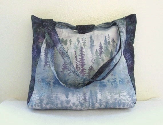 Small Fabric Shoulder Bag with Pockets Over the Shoulder Cloth