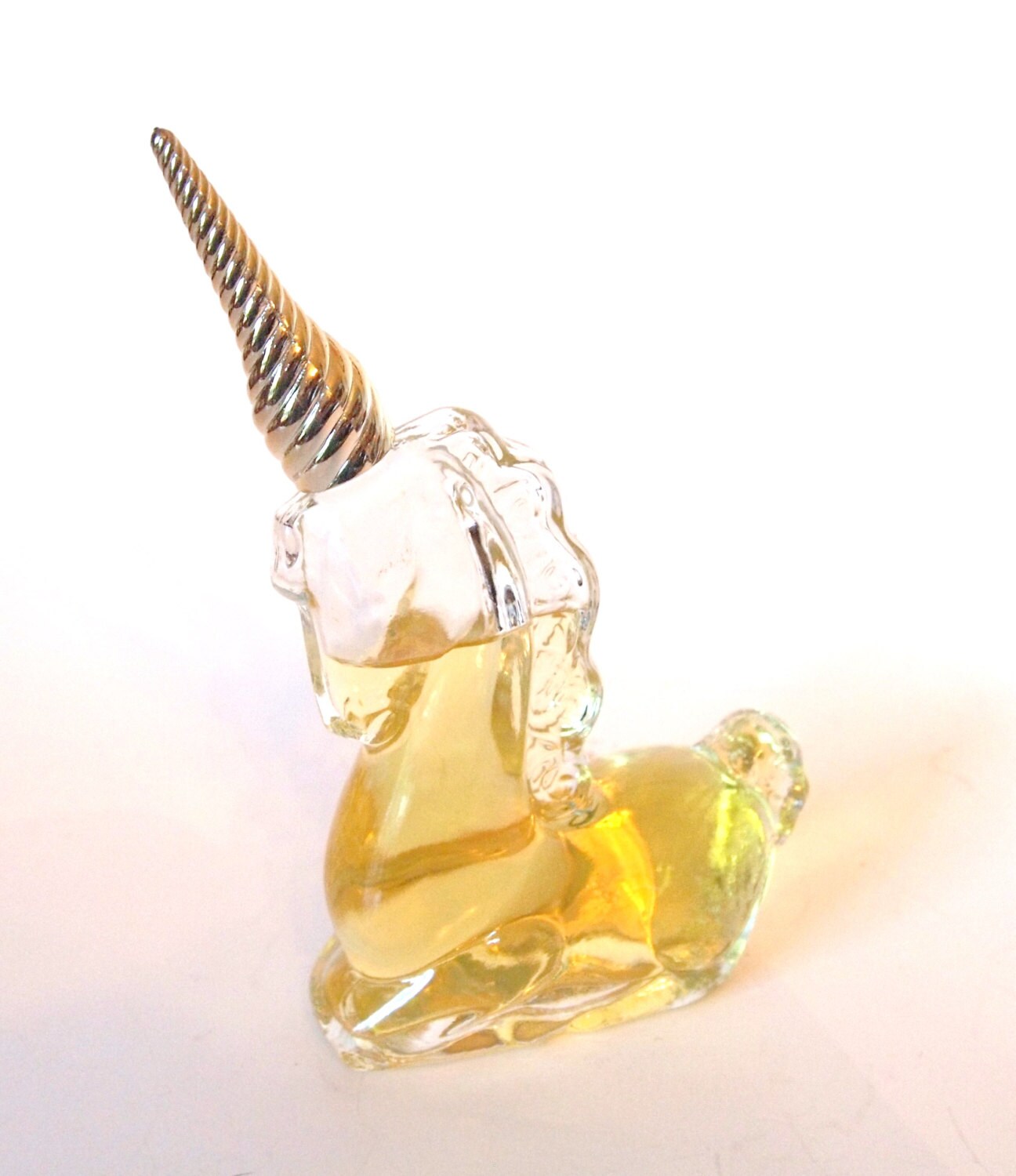 Vintage Avon Unicorn Perfume Bottle with Charisma Cologne