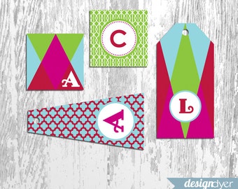 Happy Harvest Printable Thanksgiving Fall DIY Banner by designdyer