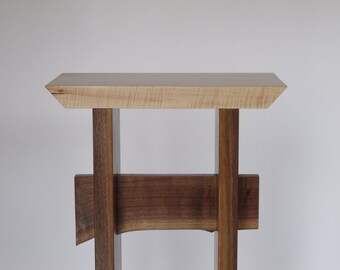 Entry Table: Small Table for Foyer, Table for Narrow Hall, Table for Artistic Side Table- Handmade Wood Furniture/ Custom Tables