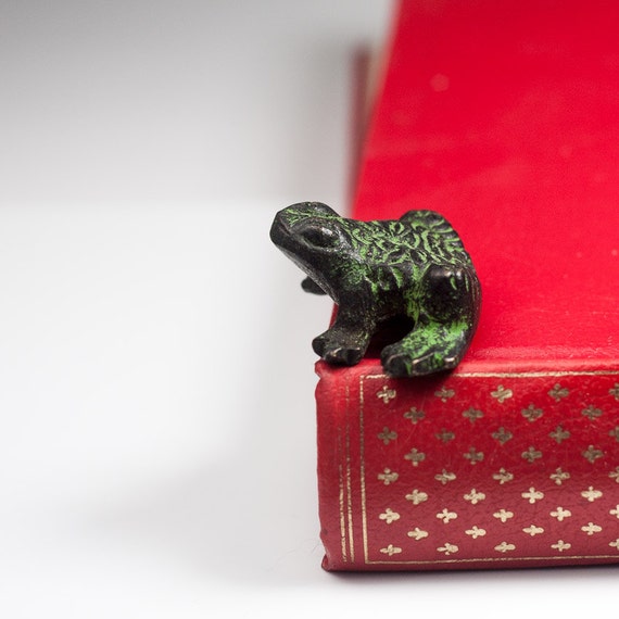 Frog Figurine Frog Good Luck Charm Pocket Frog Feng Shui