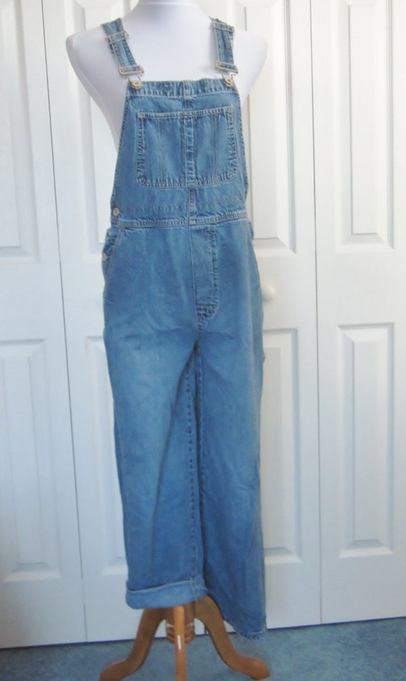 womens vintage denim overalls