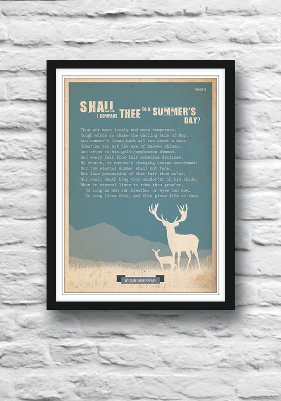 an analysis of shall i compare thee to a summers day by william shakespeare A summary of a classic shakespeare poem ‘shall i compare thee to a summer’s day’ is one of the most famous opening lines in all of literature in this post, we. an analysis of shall i compare thee to a summers day by william shakespeare A summary of a classic shakespeare poem ‘shall i compare thee to a summer’s day’ is one of the most famous opening lines in all of literature in this post, we.