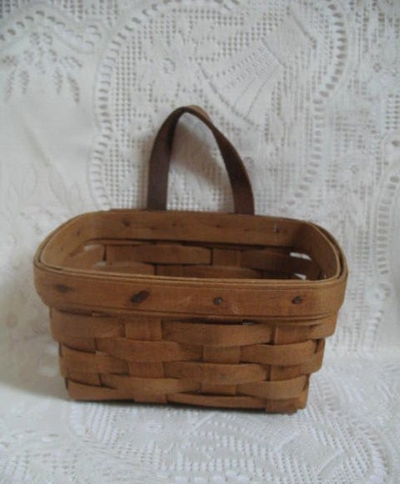 Longaberger Basket Door Knob Basket