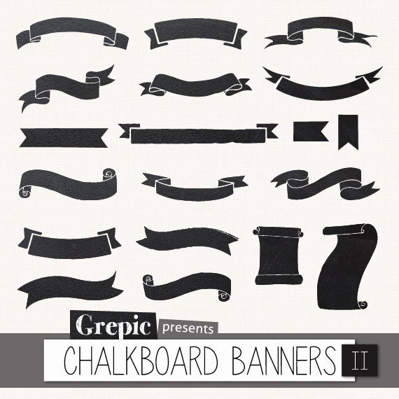 chalkboard banner clipart free - photo #41