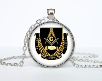 Freemason Masonic Pendant Jewelry Shriner AEAONMS Fez