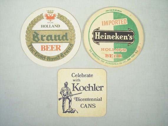 Holland Beer Coasters Beer Mats Drink Dutch Heineken Royal