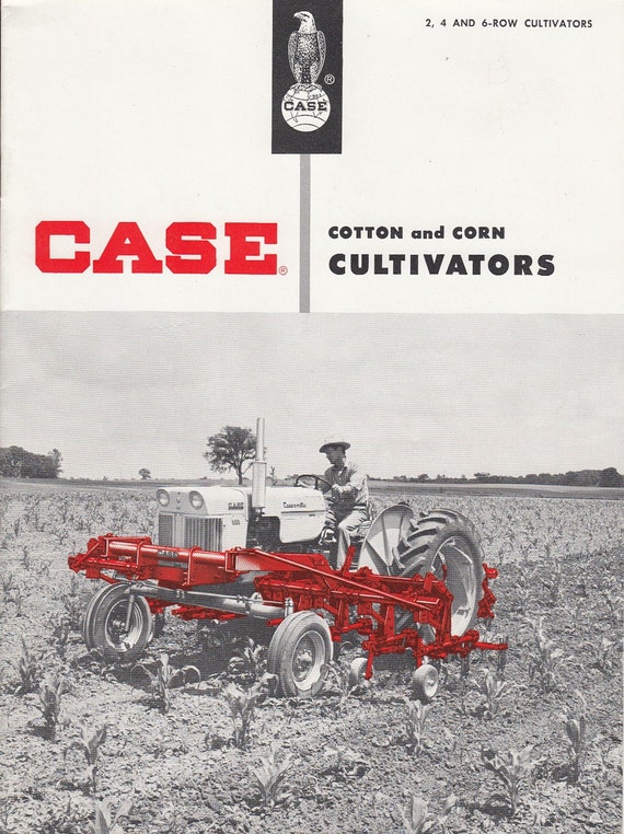 Vintage JI Case Company Cotton & Corn Cultivators Brochure