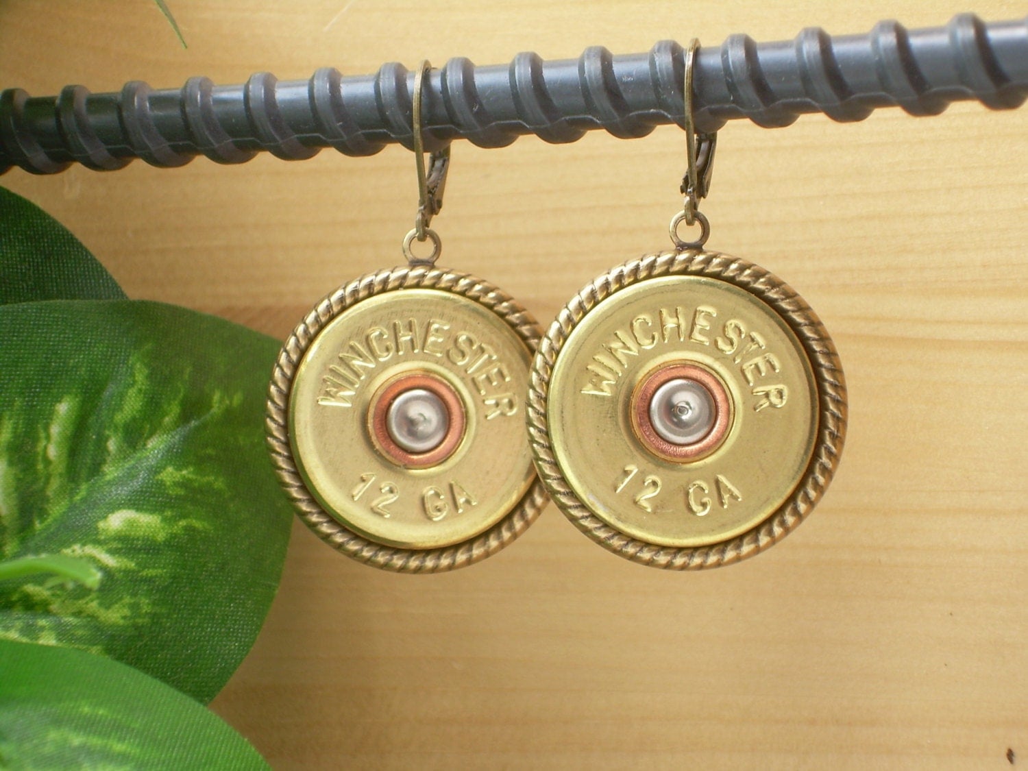Shotgun Shell Jewelry 12 Gauge Winchester Earrings