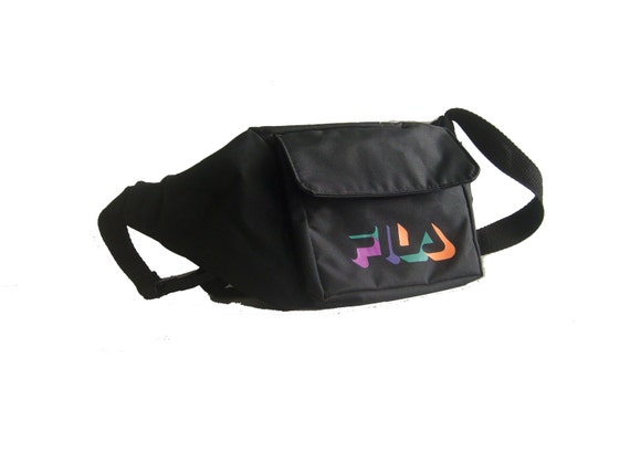 fila fanny pack black