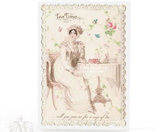 Risultati immagini per jane austen scena del tè
