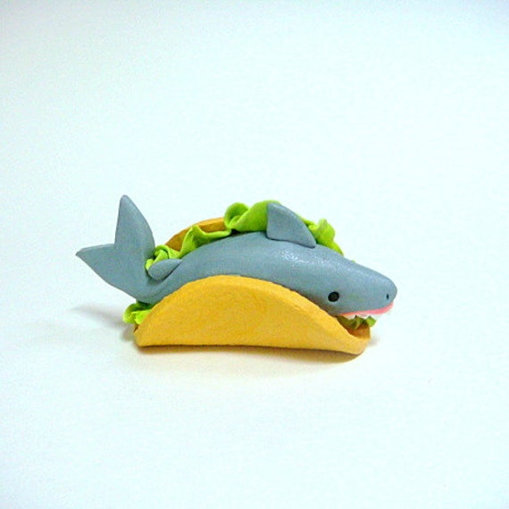 Items similar to Shark Taco on Etsy