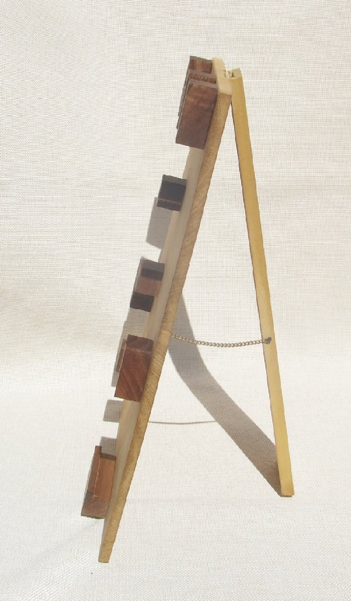 Wood Jewelry Display Hanger Modern Hooks for Showcase by 3crows