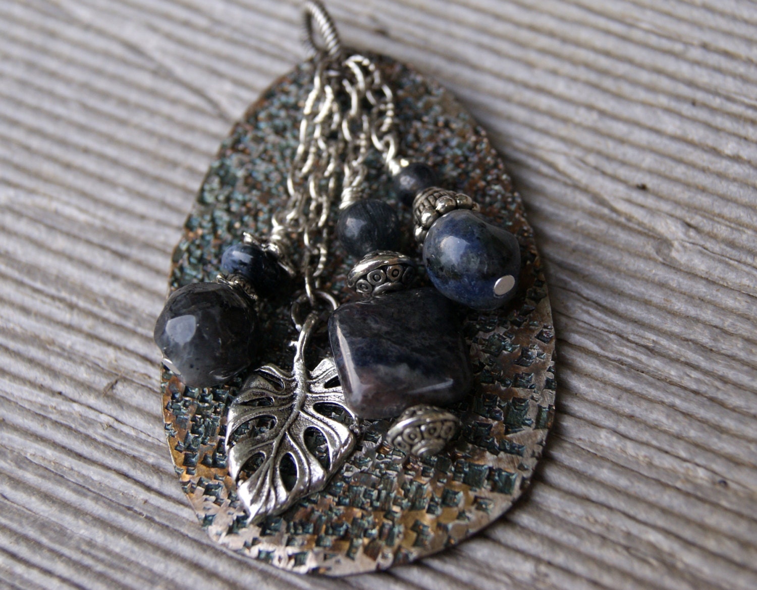 Hammered Spoon Necklace by kimmykats on Etsy