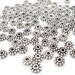 Reserved for Blondi6610 300 5mm Daisy Spacer Beads - Antique Silver TS236B