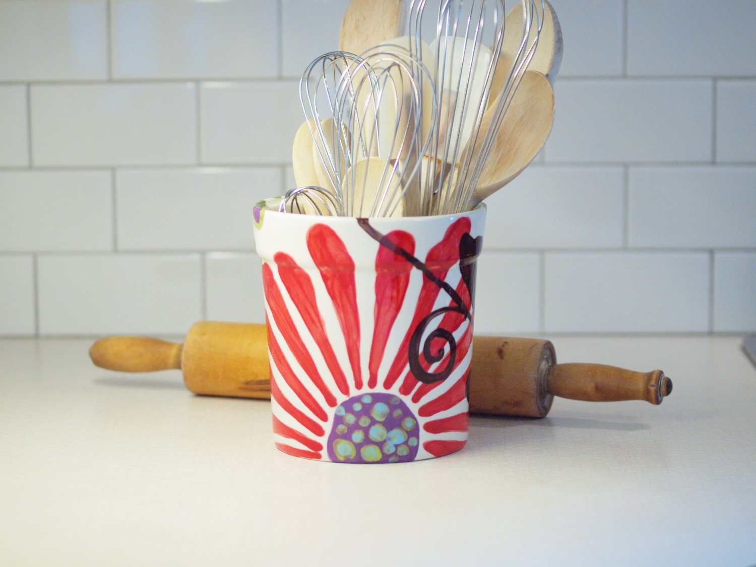 Utensil Canister Kitchen Utensil Holder Urban Fusion Large