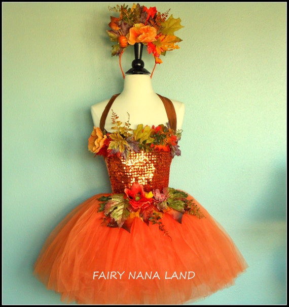 Items similar to FALL WOODLAND Fairy Costume - adult size medium ...